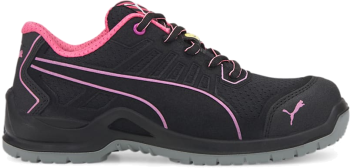 PUMA Fuse Tc Pink Wns Low S1P Esd Src Safety Women, Black/Pink 933478_01