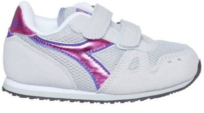 Diadora Simple Run TD Baby’s / Kinderen Sneakers 101.175780-65010 grijs 101.175780-65010