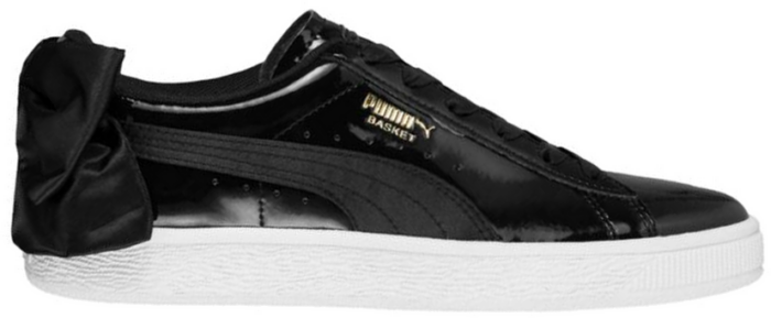 PUMA Suede Bow SB Dames Sneakers 368130-01 zwart 368130-01