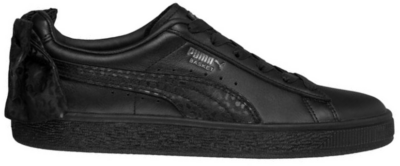PUMA Suede Bow Animal Dames Sneakers 367828-02 zwart 367828-02