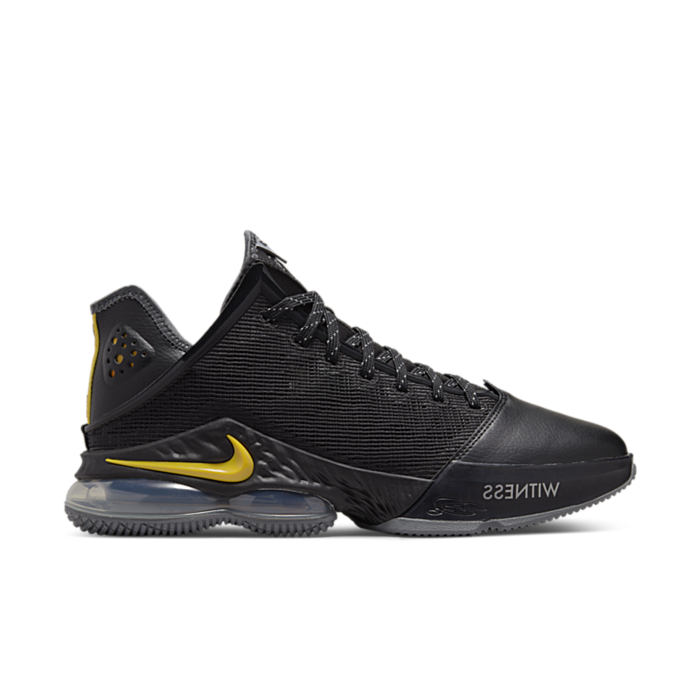 Nike LeBron 19 Low Black/University Gold-Smoke Grey DH1270-002
