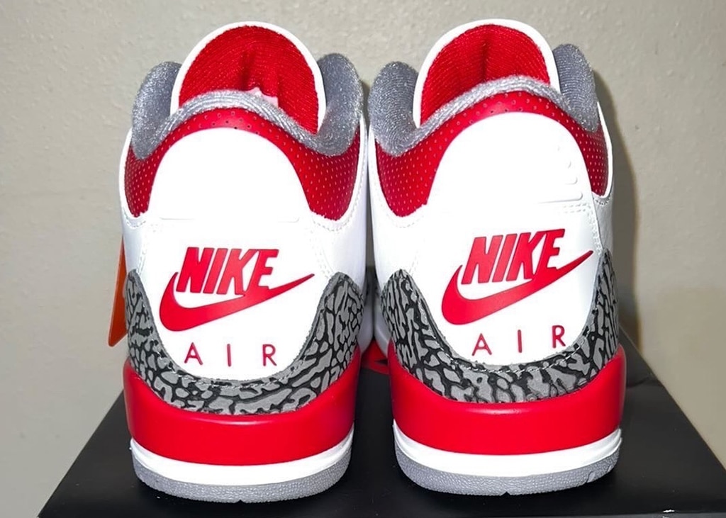 Dit jaar dropt ein-de-lijk een Air Jordan 3 “Fire Red” met Nike Air op de hak