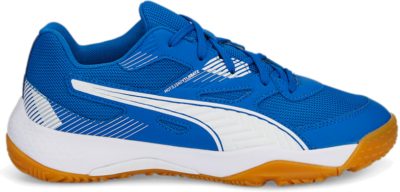 PUMA Solarflash II Indoor Sports Youth Sneakers, Royal Blue Royal,White,Gum 106883_03