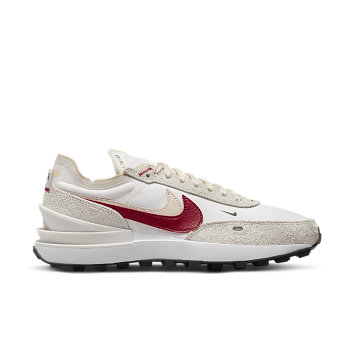 Nike Waffle One SE Sail Pearl White Black Gym Red (Women’s) DX4309-100