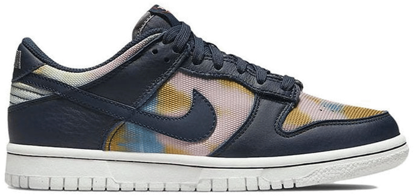 Nike Dunk Low Graffiti Navy (GS) DM1051-400 | Blauw