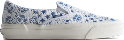 Vans OG Classic Slip-On LX Kith for Vault Azulejo Tile VN0A32QNWHT