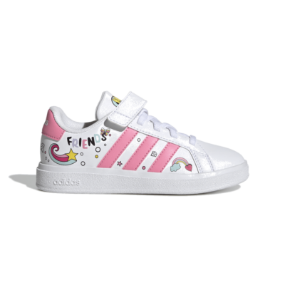 adidas x Disney Grand Court Minnie Mouse Elastic Laces Top Strap Cloud White GY6629