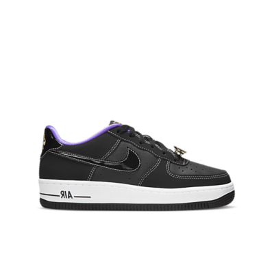 Nike Air Force 1 Low ’07 LV8 World Champ Black Purple (GS) DQ0300-001
