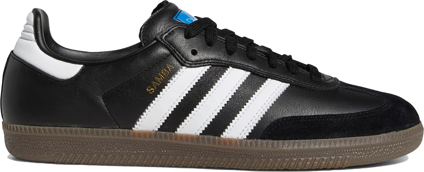 Adidas samba store black gum