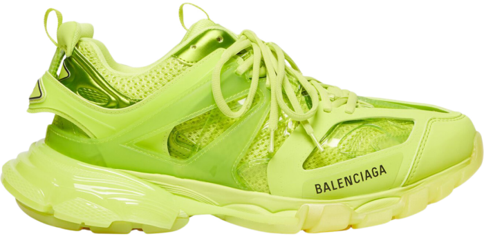 Balenciaga Track Clear Sole Neon Yellow 647742W3BM47500