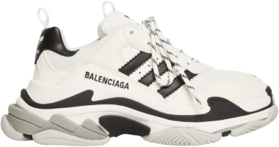 Balenciaga Triple S adidas White Black (W) 710020W2ZB19112