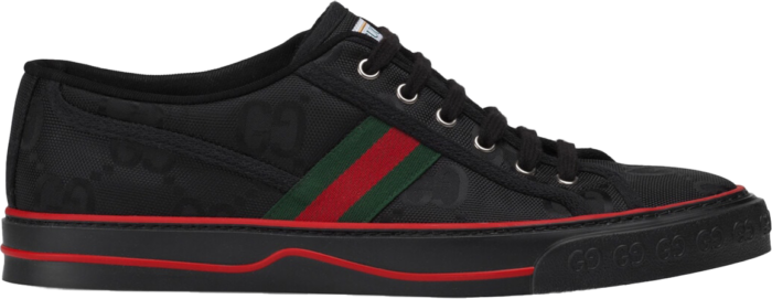 Gucci Off The Grid Tennis 1977 Low ECONYL Black GG Green Red 628709 H9H70 1072