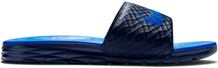 Nike Benassi Solarsoft 2 Midnight Navy Lyon Blue 705474-440