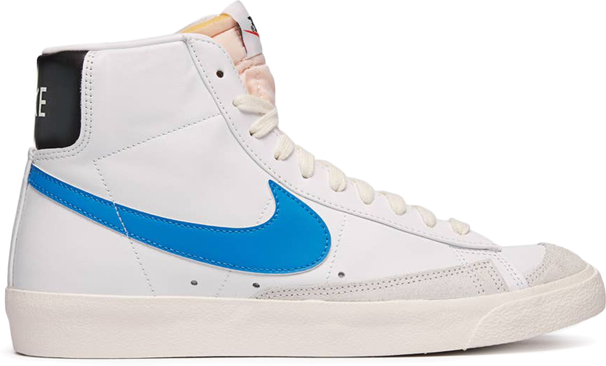 Nike Blazer Mid 77 Vintage White Light Photo Blue Black Sail BQ6806-118