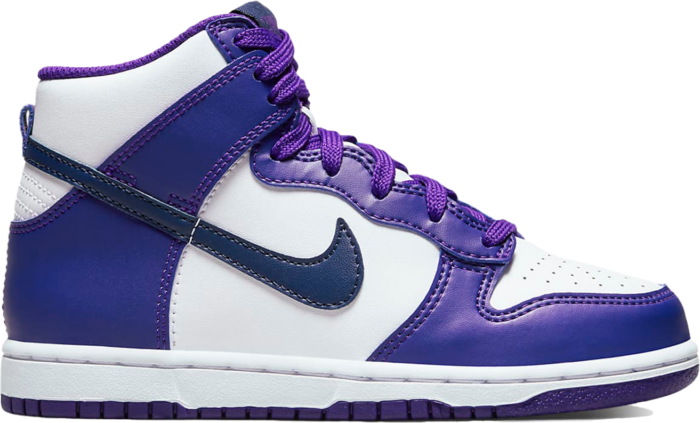 purple hi tops nike