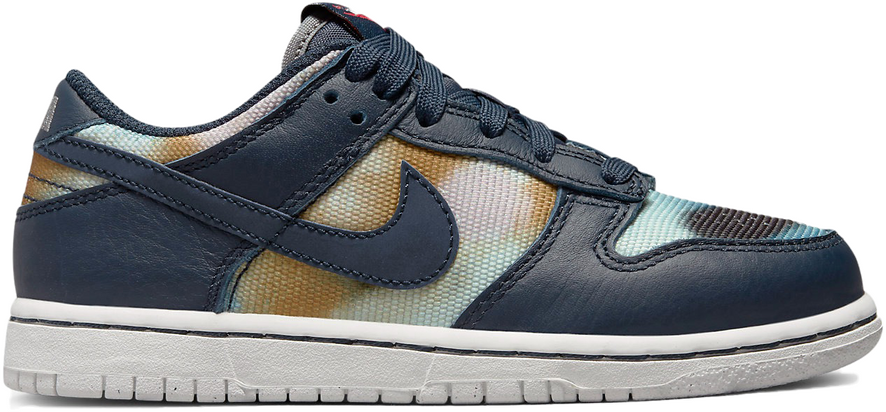 Nike Dunk Low Graffiti Navy (PS) DM1052-400 | Blauw
