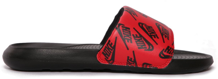 Nike Victori One Slide Red Logo Print CN9678-601