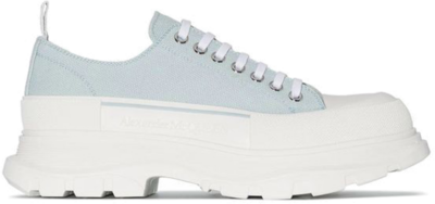 Alexander McQueen Tread Slick Low Lace Up Light Blue White 604257W4SX14530