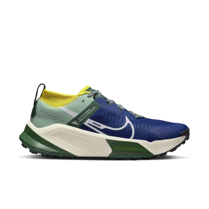 Nike ZoomX Zegama Trail Deep Royal Blue Yellow Strike DH0623-400