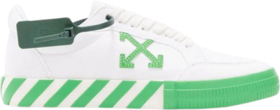 OFF-WHITE Vulc Low White Fluo Green OMIA085S22FAB0010155