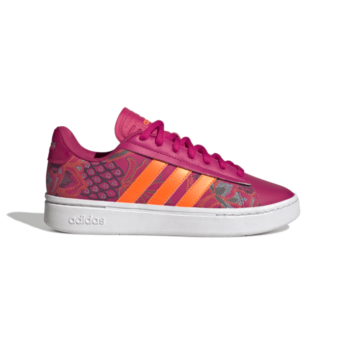 adidas Grand Court Alpha Cloudfoam Lifestyle Court Comfort Style Vivid Berry GY7060