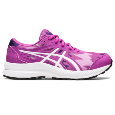 ASICS Contend 8 Print Gs Orchid / White Kinderen 1014A294.500