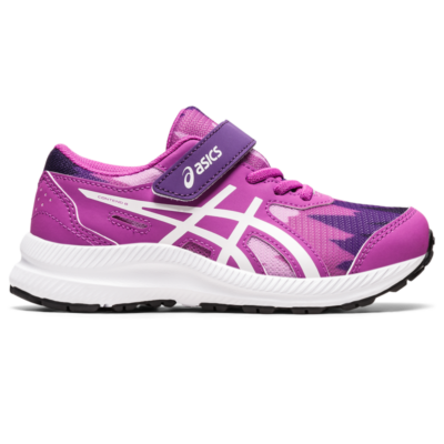 ASICS Contend 8 Print Ps Orchid / White Kinderen 1014A293.500