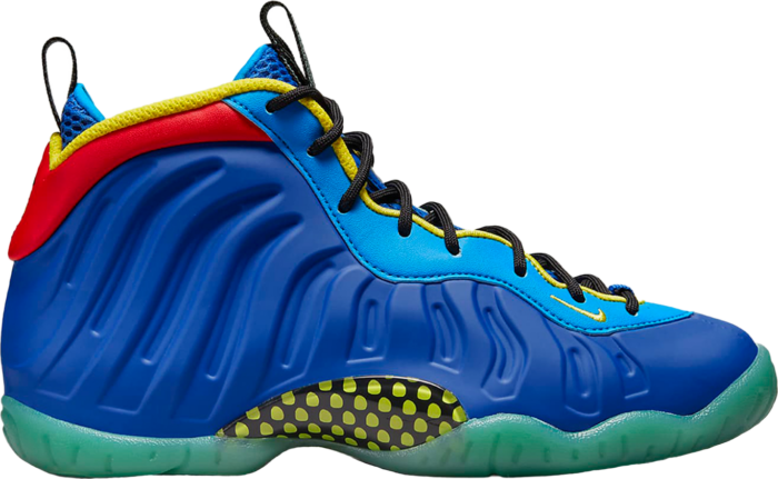 Nike Little Posite One Multi-Color Game Royal (GS) DQ0376-400