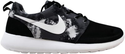 Nike Rosherun Print Black/White-Cool Grey (W) 599432-010