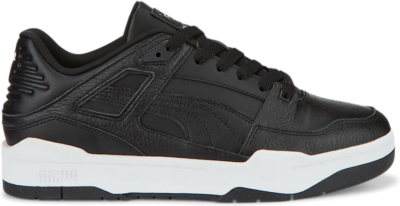 PUMA Slipstream Leather Sneakers, Black/White Black,White 387544_03
