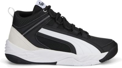 Men’s PUMA Rebound Future EVO Core Sneakers, Black/White 386379_01