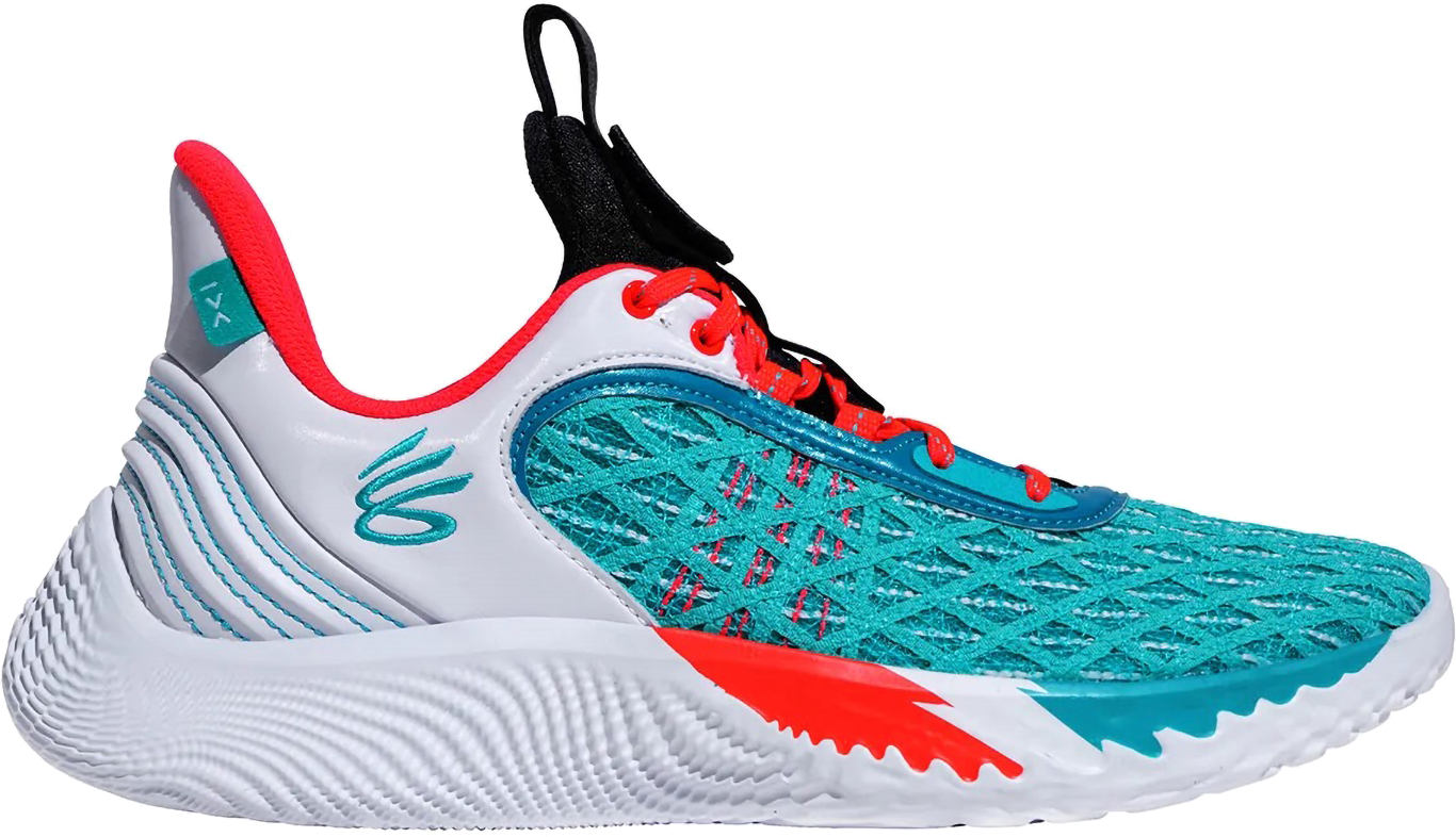 Under Armour Curry Flow 9 White Neptune 3026091-116