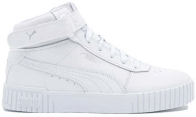 PUMA Carina 2.0 Mid Sneakers Women, White/Silver White,Silver 385851_02