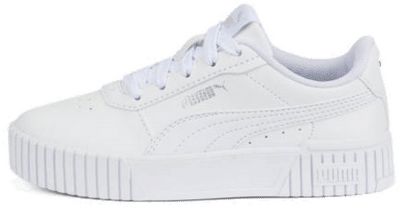PUMA Carina 2.0 Sneakers Kids, White/Silver White,Silver 386186_02