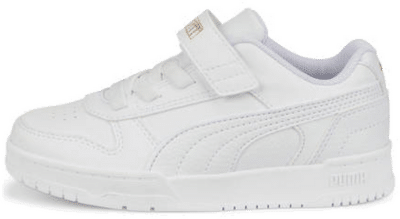 PUMA Rbd Game Low Sneakers Kids, White/Gold White,Gold 387351_01
