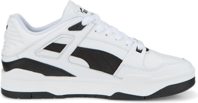 Women’s PUMA Slipstream Leather Sneakers, White/Black White,Black 387544_04