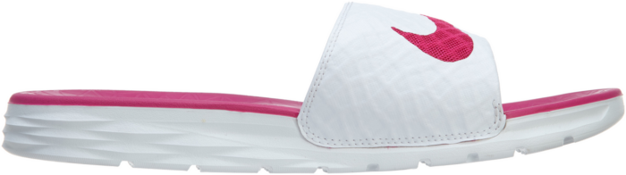 Nike Benassi Solarsoft Slide 2 White Fireberry (W) 705475-160