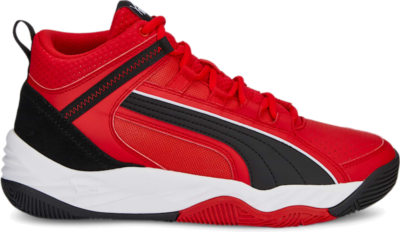 Men’s PUMA Rebound Future EVO Core Sneakers, High Risk Red/Black/White 386379_03