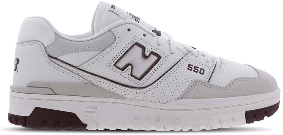 New Balance 550 Summer Fog Burgundy BB550FB1 | Wit