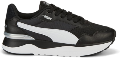 PUMA R78 Voyage Soft Sneakers Youth, Black/White 386226_01