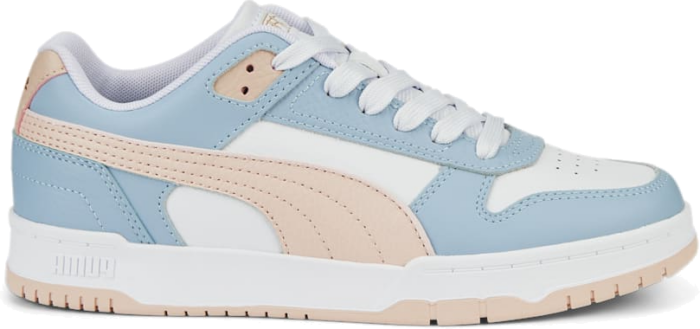 Women’s PUMA Rbd Game Low Sneakers, Blue Wash/Island Pink/White Blue Wash,Island Pink,White 386373_09