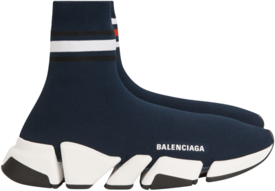 Balenciaga Speed 2.0 Blue Stripe 674617W2F604199