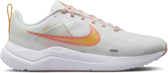 Nike Downshifter 12 White Gold Pink (W) DD9294-101