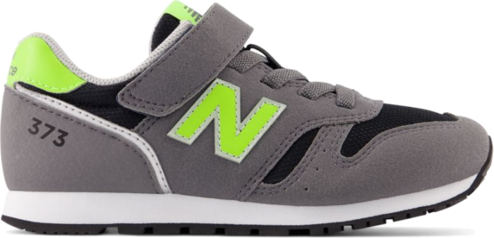 New Balance Kinderen 373 Bungee Lace with Top Strap Grijs YV373JO2