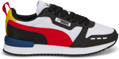 PUMA R78 Youth s, White/High Risk Red/Black 373616_30