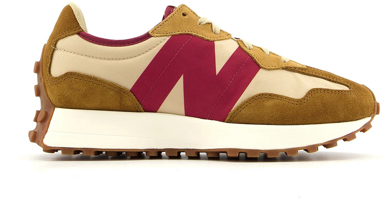 New Balance 327 Tan Burgundy MS327RT1 Sneakerbaron NL