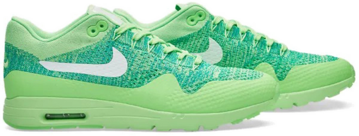 Nike Air Max 1 Ultra Flyknit Voltage Green (W) 843387-301