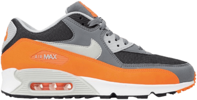 Nike Air Max 90 Essential Cool Grey Total Orange 537384-038