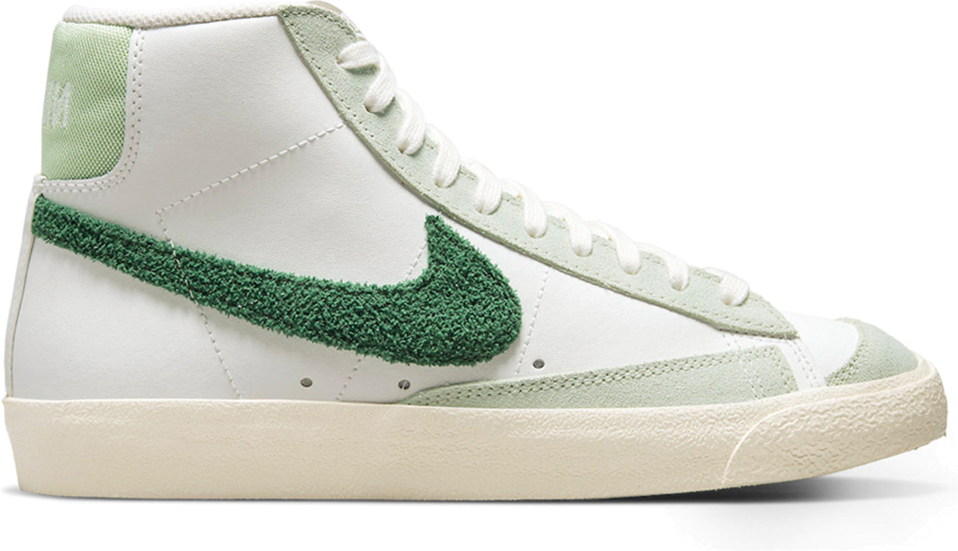 nike blazer green swoosh