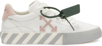 OFF-WHITE Vulc Low Canvas White Light Pink Grey OWIA178S22FAB0010130